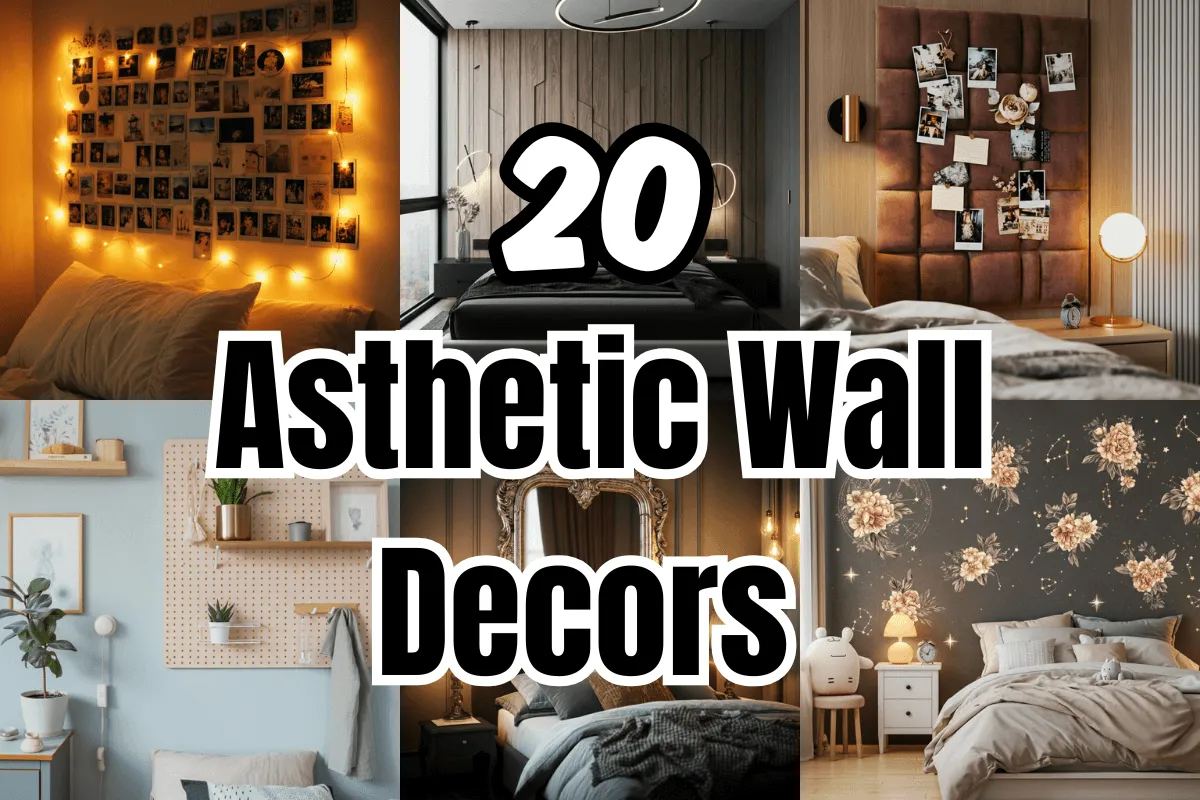 ASTHETIC WALL BEDROOM DECOR