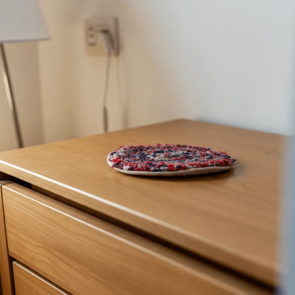 Accent Rug on Dresser