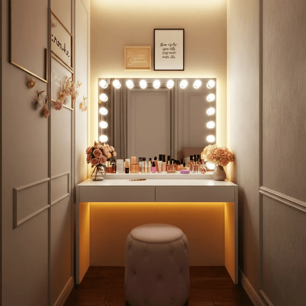 Artistic Vanity Corner