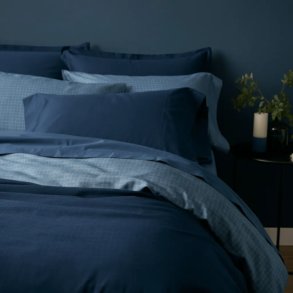 Blue Bedding Design