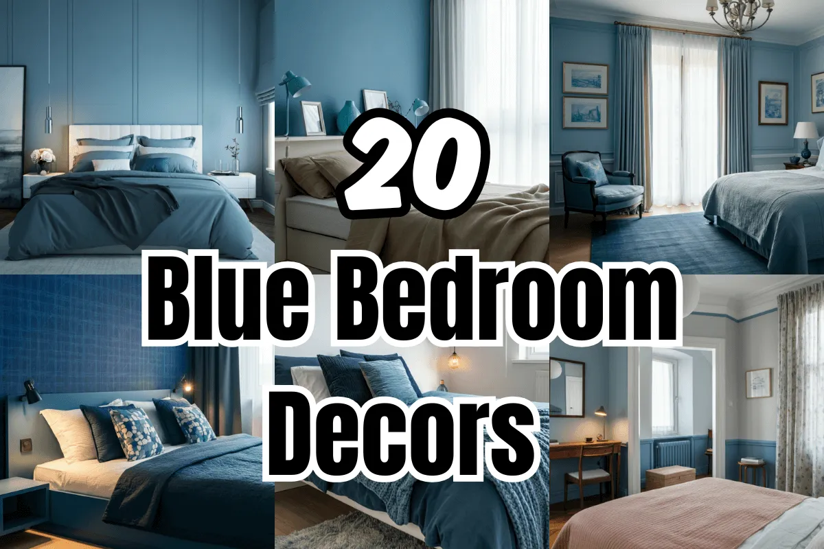 Blue Bedroom Decor