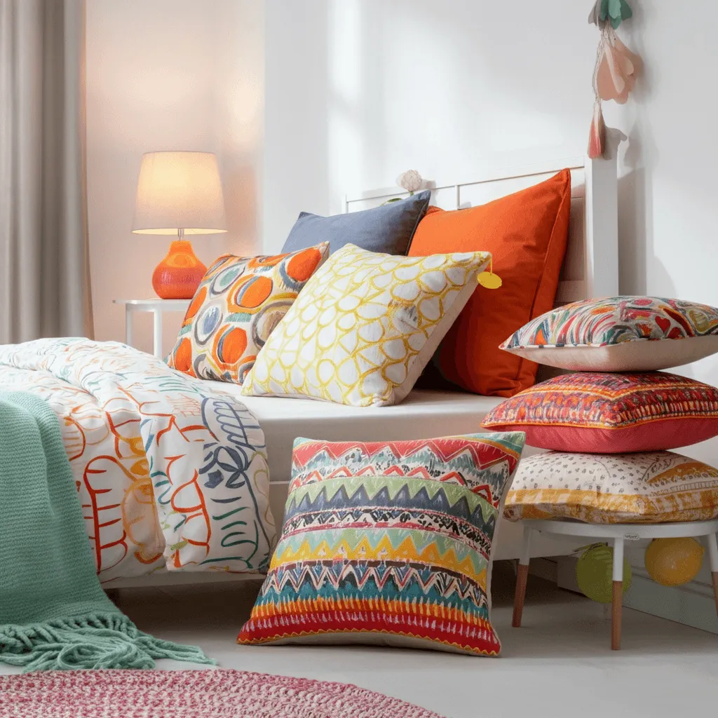 Bright Throw Pillows