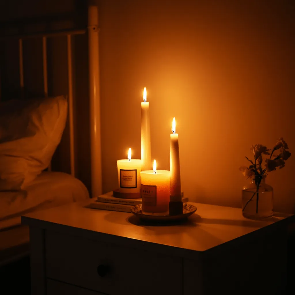 Candle Cluster Nightstand
