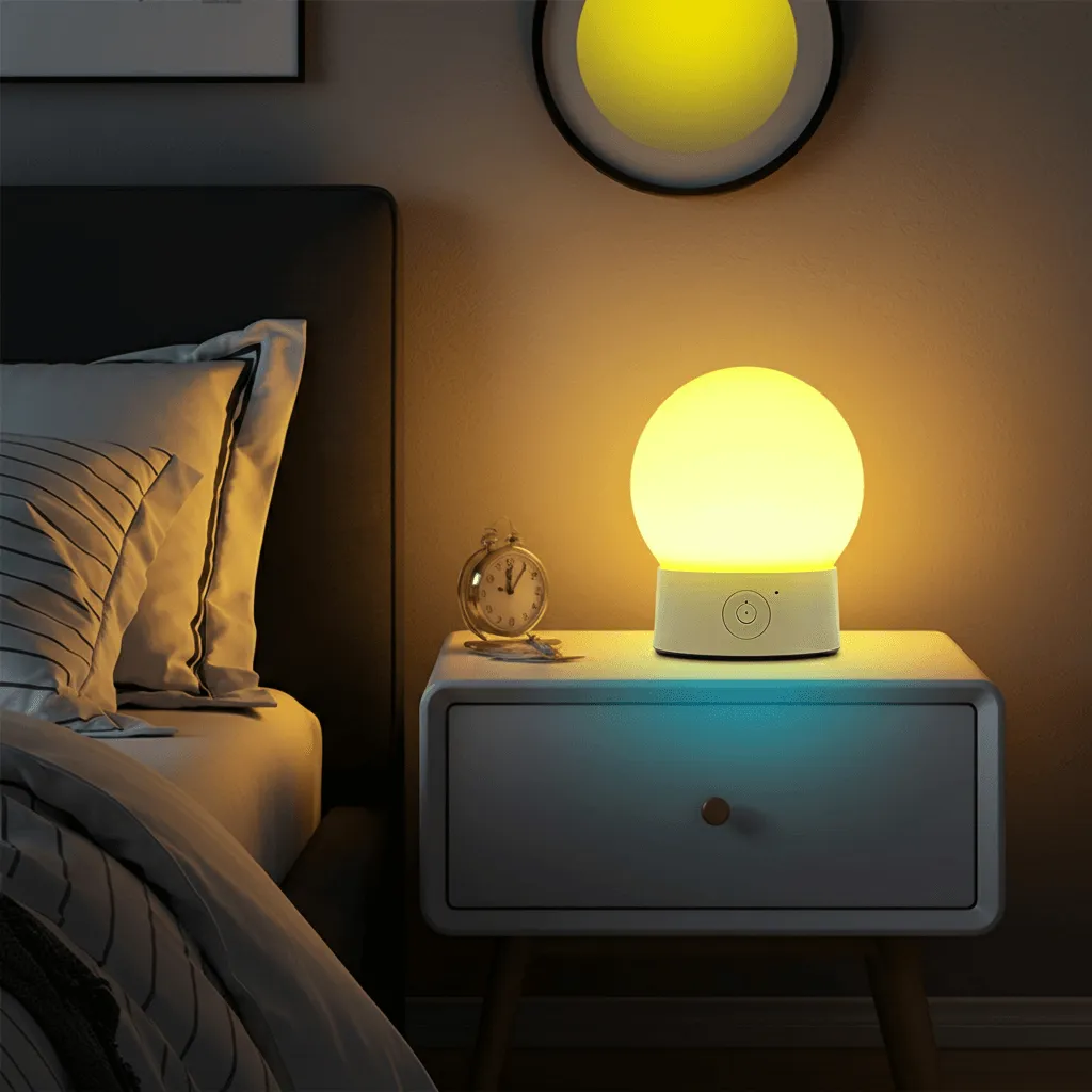 Modern Bedroom Bedside Lamps That Add Function & Style 13 Color-Changing LED Lamp