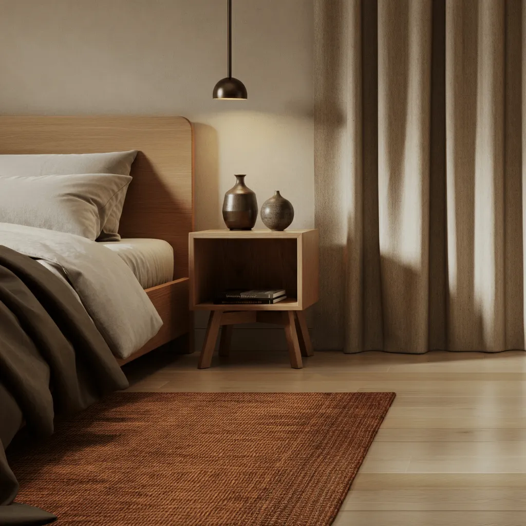 Craftsmanship Japandi Bedroom