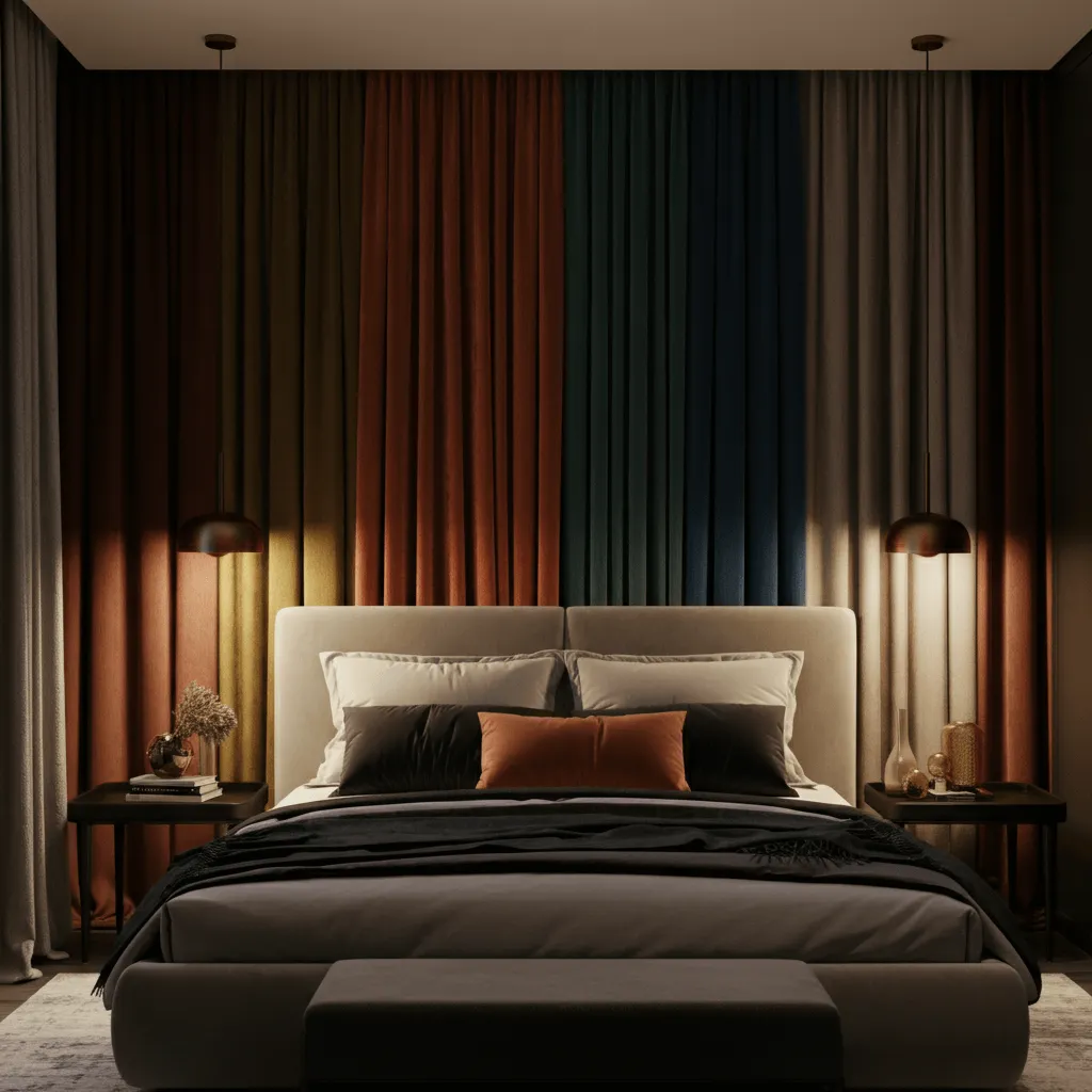 Top 30 Bedroom Wall Decor Styles That Never Go Out of Trend 24 Curtains Backdrop