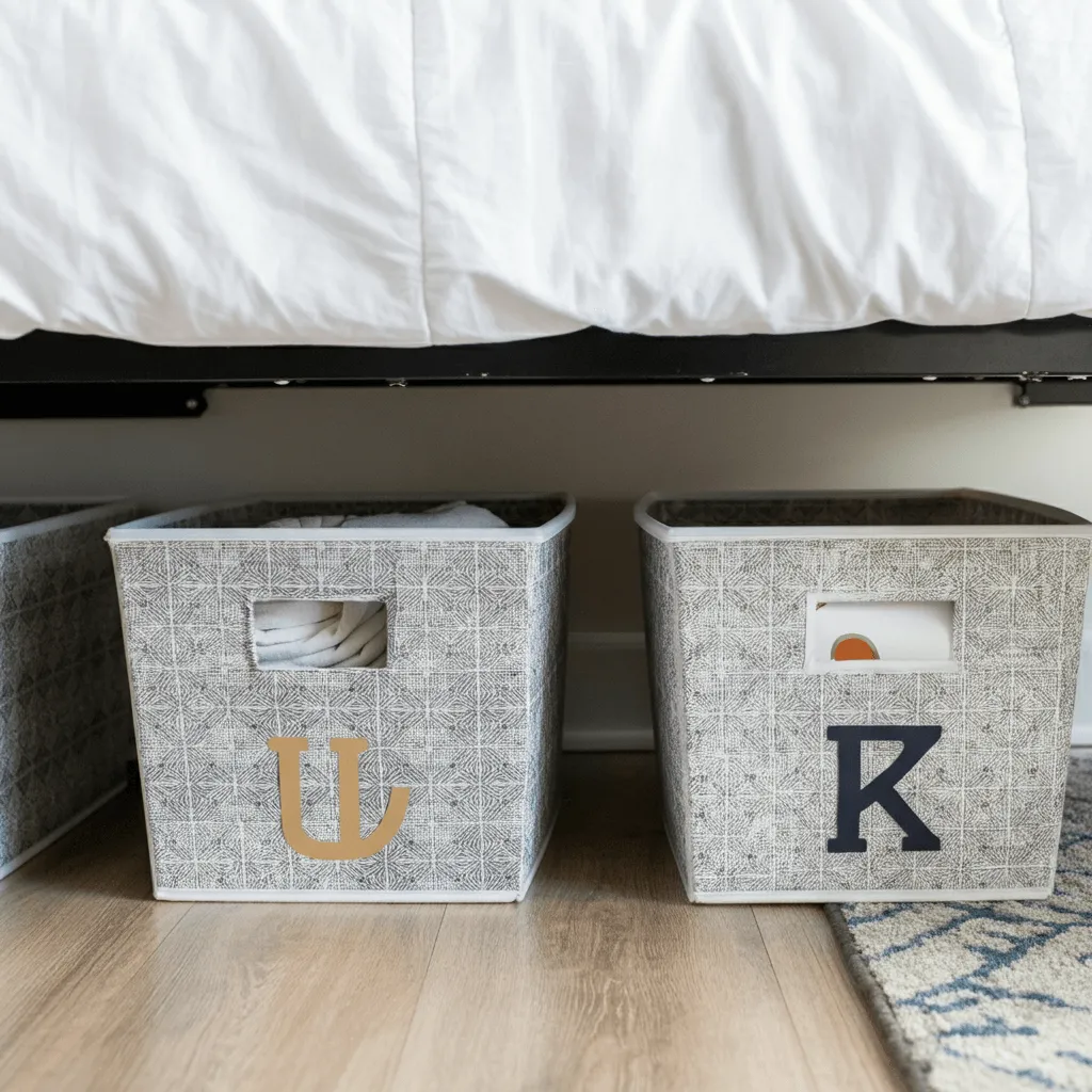 Customized Storage Bins