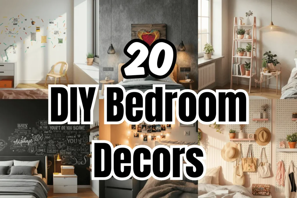 Easy & Affordable DIY Bedroom Decor Projects You’ll Love 10 DIY Bedroom Decor
