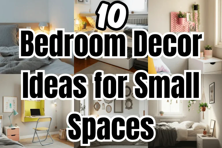 DIY Bedroom Decor Ideas for Small Spaces