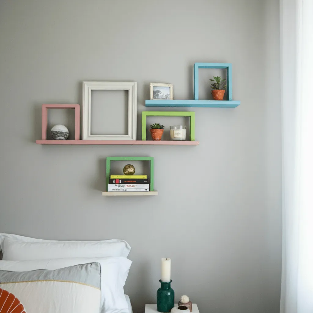 DIY Floating Shelves