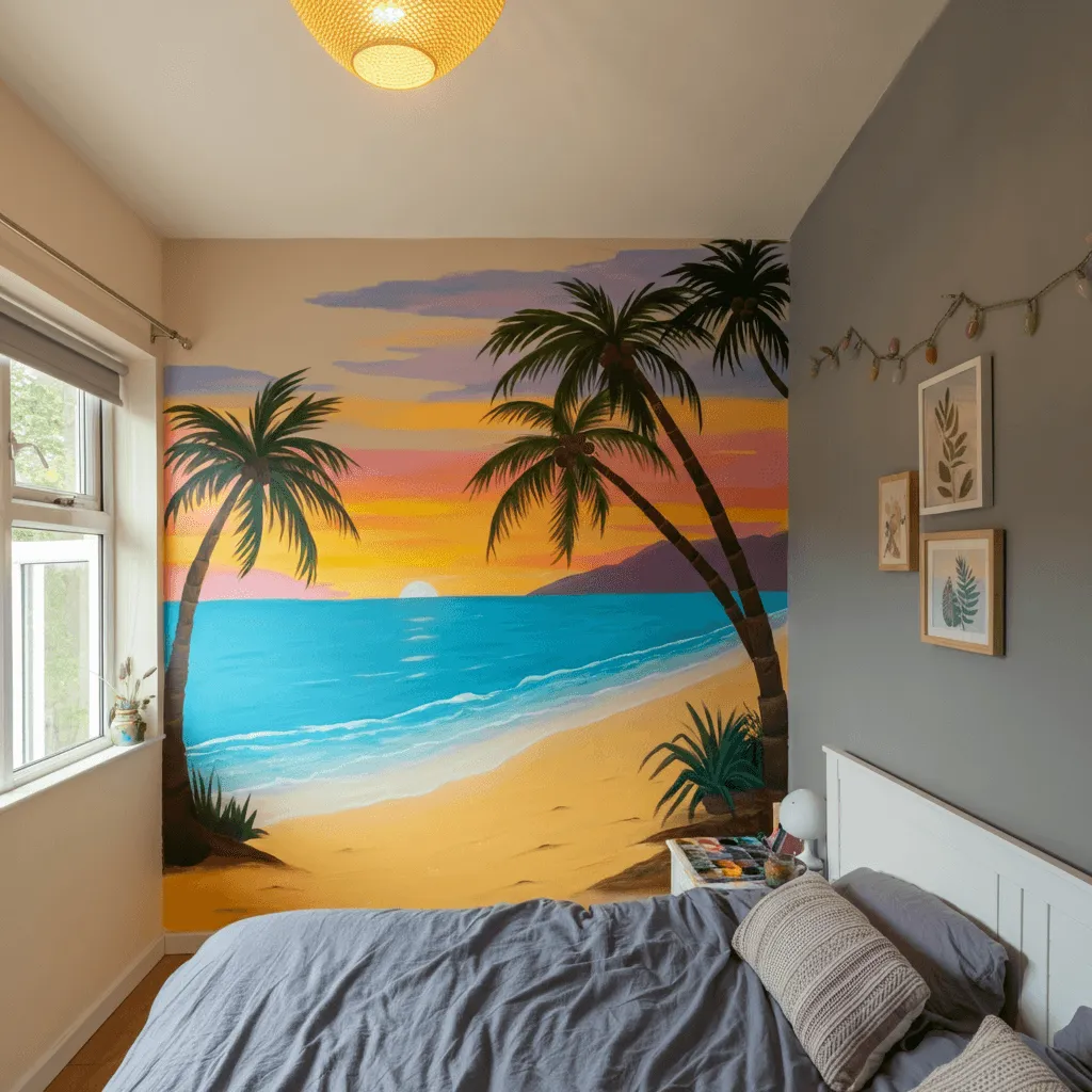 DIY Painted Mural