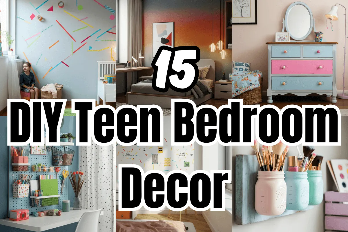 DIY Teen Bedroom Decor