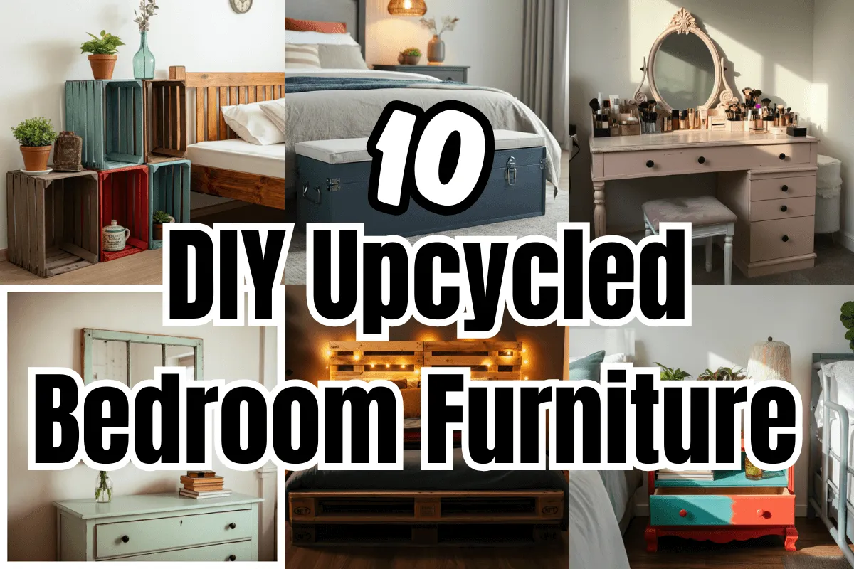 DIY Upcycled Bedroom Furniture