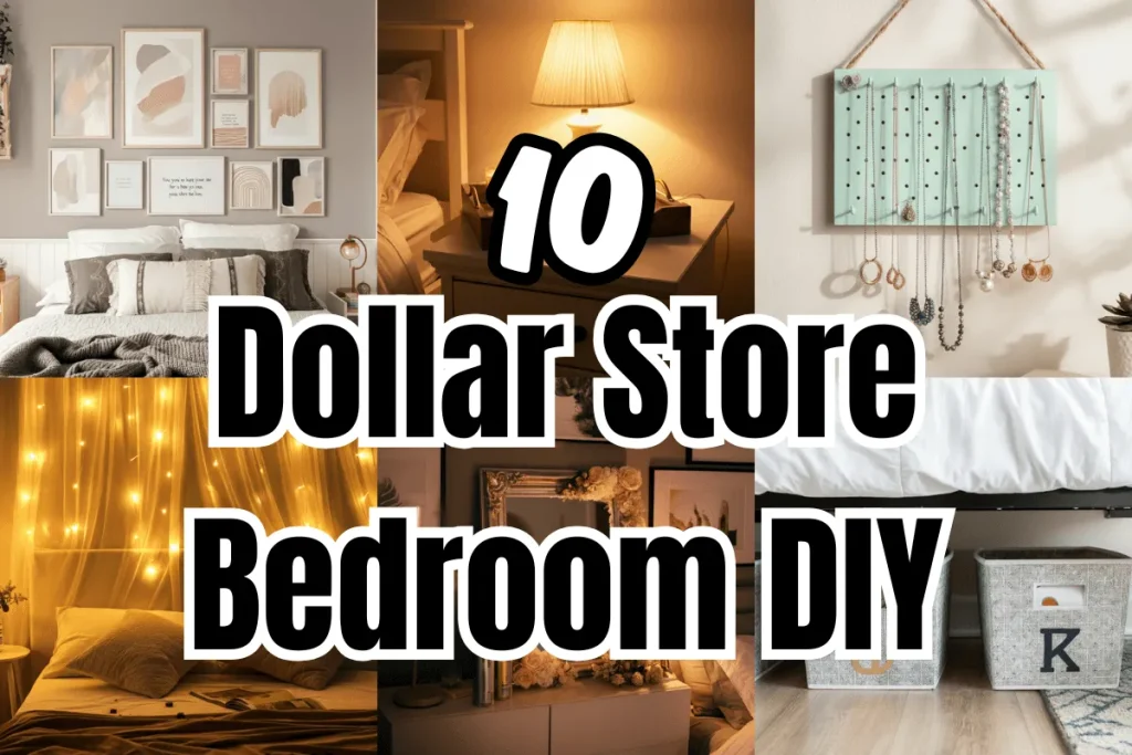 10+ Dollar Store DIYs to Instantly Transform Your Bedroom on a Budget 13 Dollar Store DIY