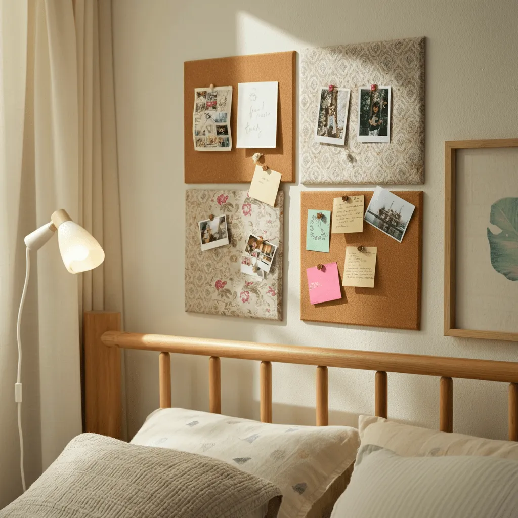 Fabric-Covered Cork Boards