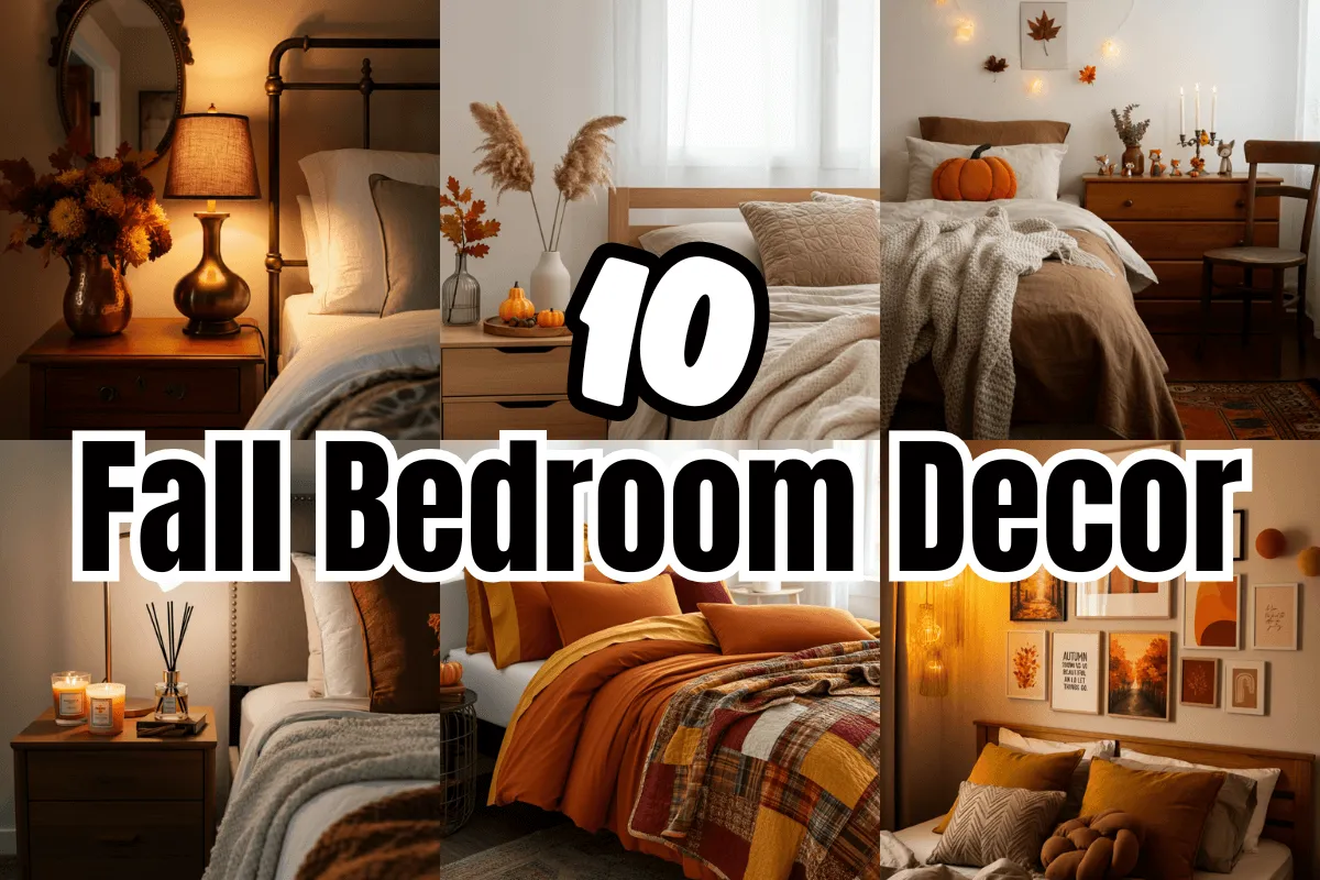 Fall Bedroom Decor