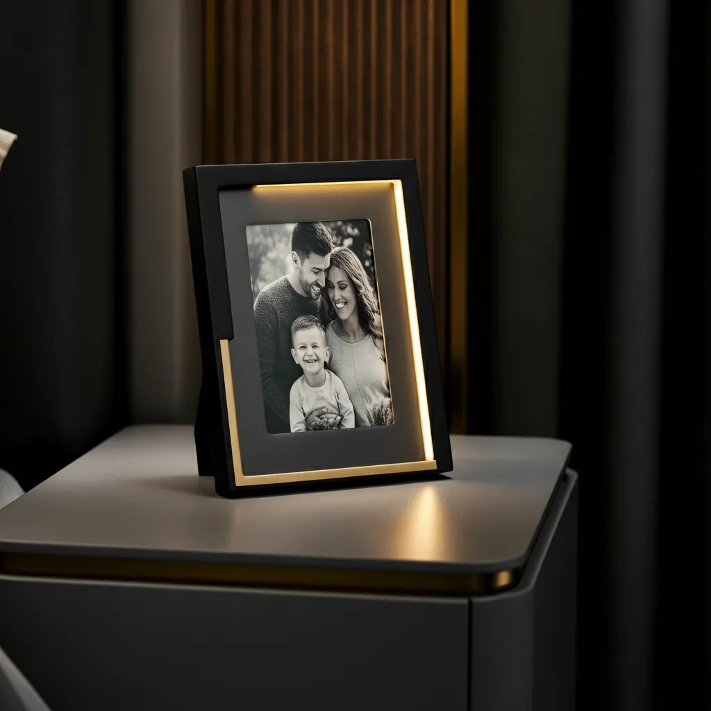 Family Photos Nightstand