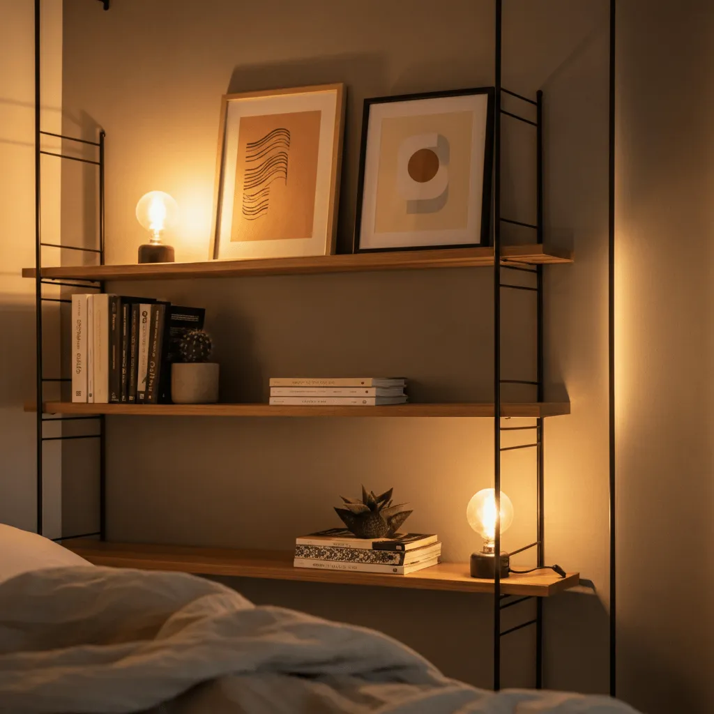 Top 30 Bedroom Wall Decor Styles That Never Go Out of Trend 4 Floating Shelves