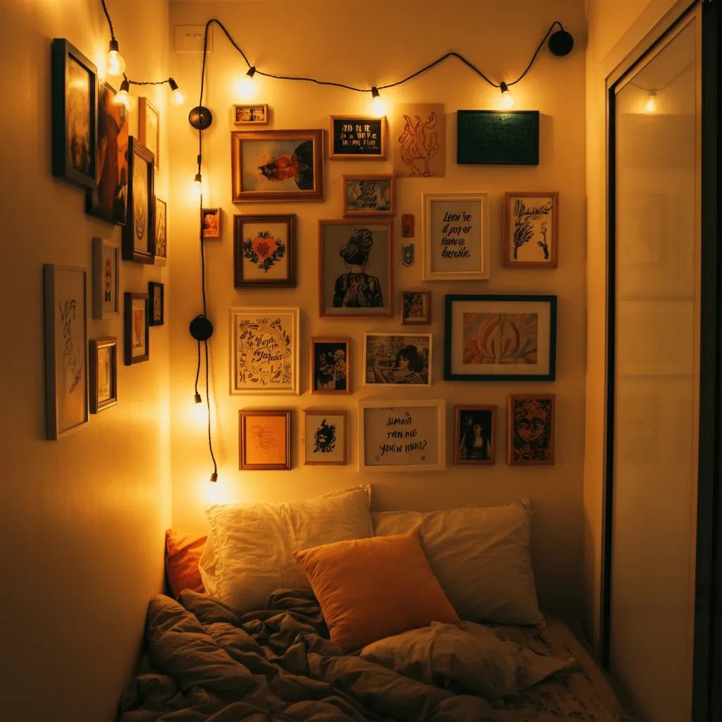 10 Genius DIY Bedroom Decor Ideas for Small Spaces 6 Gallery Wall Decor