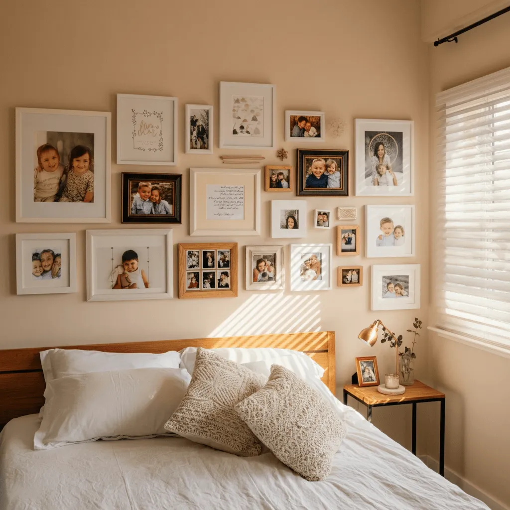 Top 30 Bedroom Wall Decor Styles That Never Go Out of Trend 3 Gallery Wall
