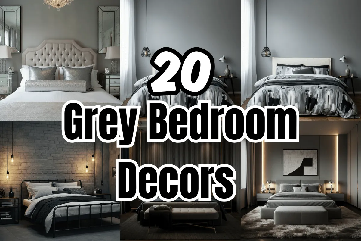 Grey Bedroom Decors