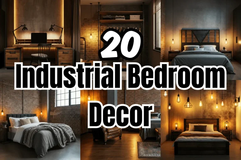 Industrial Bedroom Decor