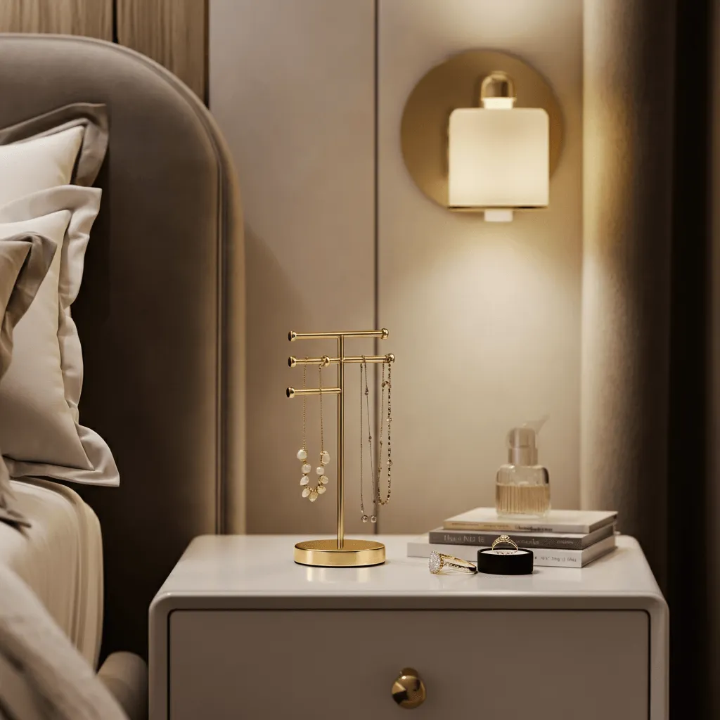 Jewelry Stand Nightstand