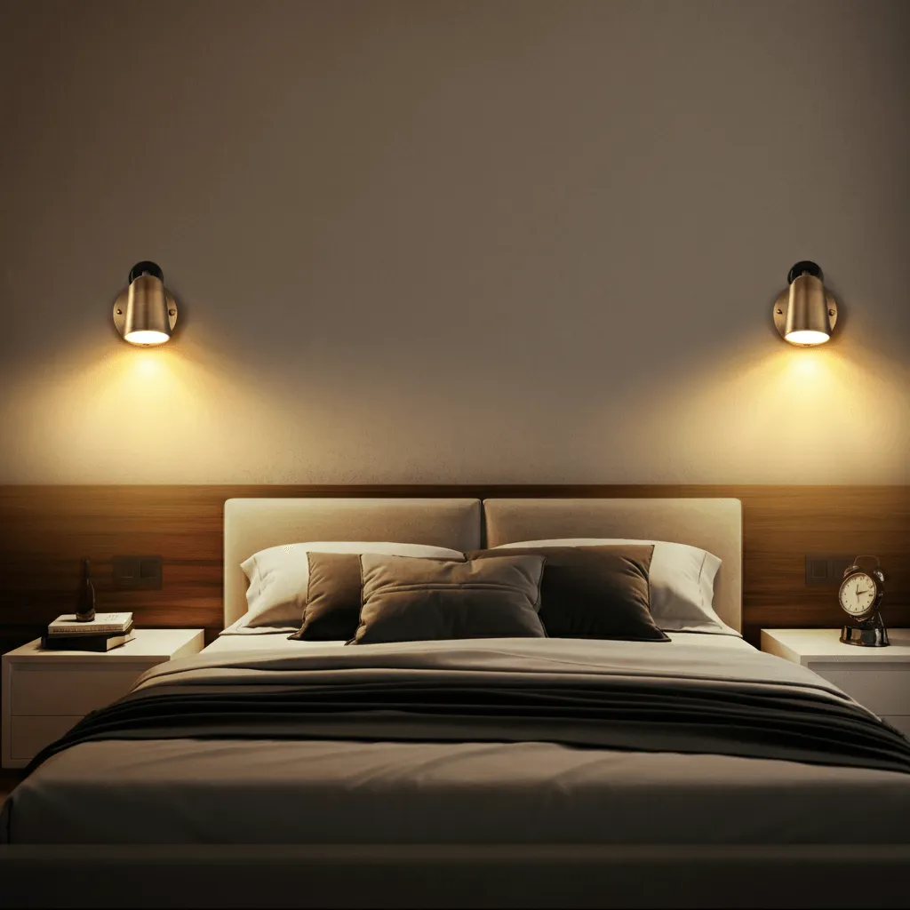 10 Cool Bedroom LED Lighting Ideas for a Modern Vibe 5 LED Wall Sconces