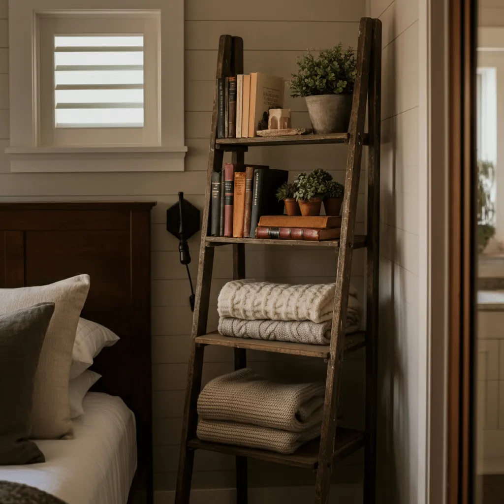 Ladder Shelf Display