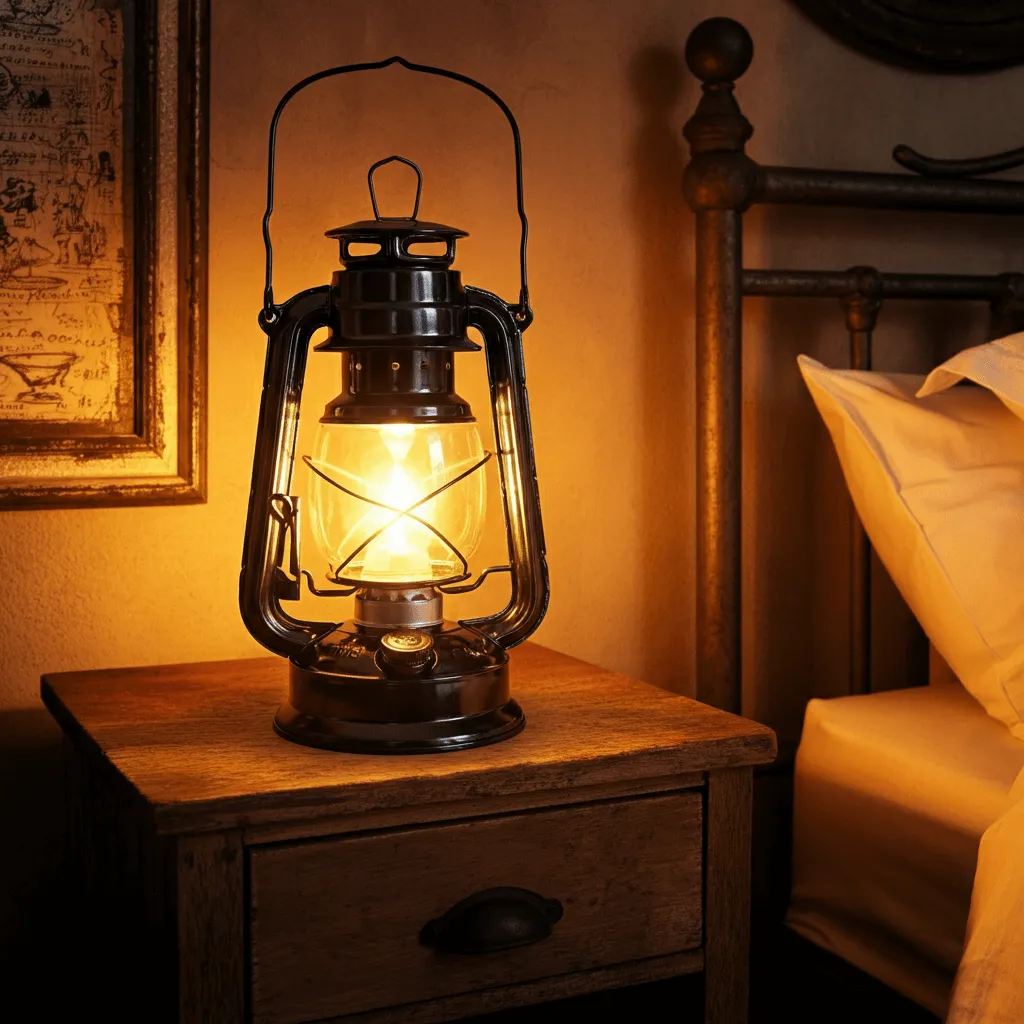 Modern Bedroom Bedside Lamps That Add Function & Style 12 Lantern-Style Lamp