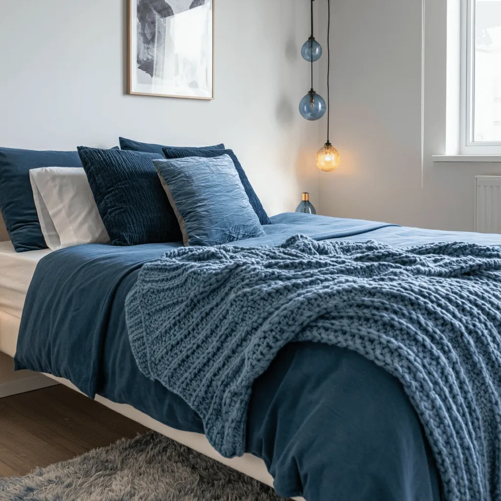 Layered Blue Textures