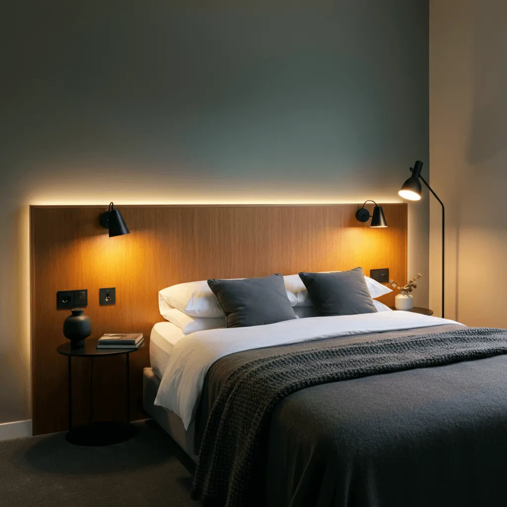 15 Stylish Guest Bedroom Decor That Feels Like a Hotel Suite 6 Layered Lighting Options