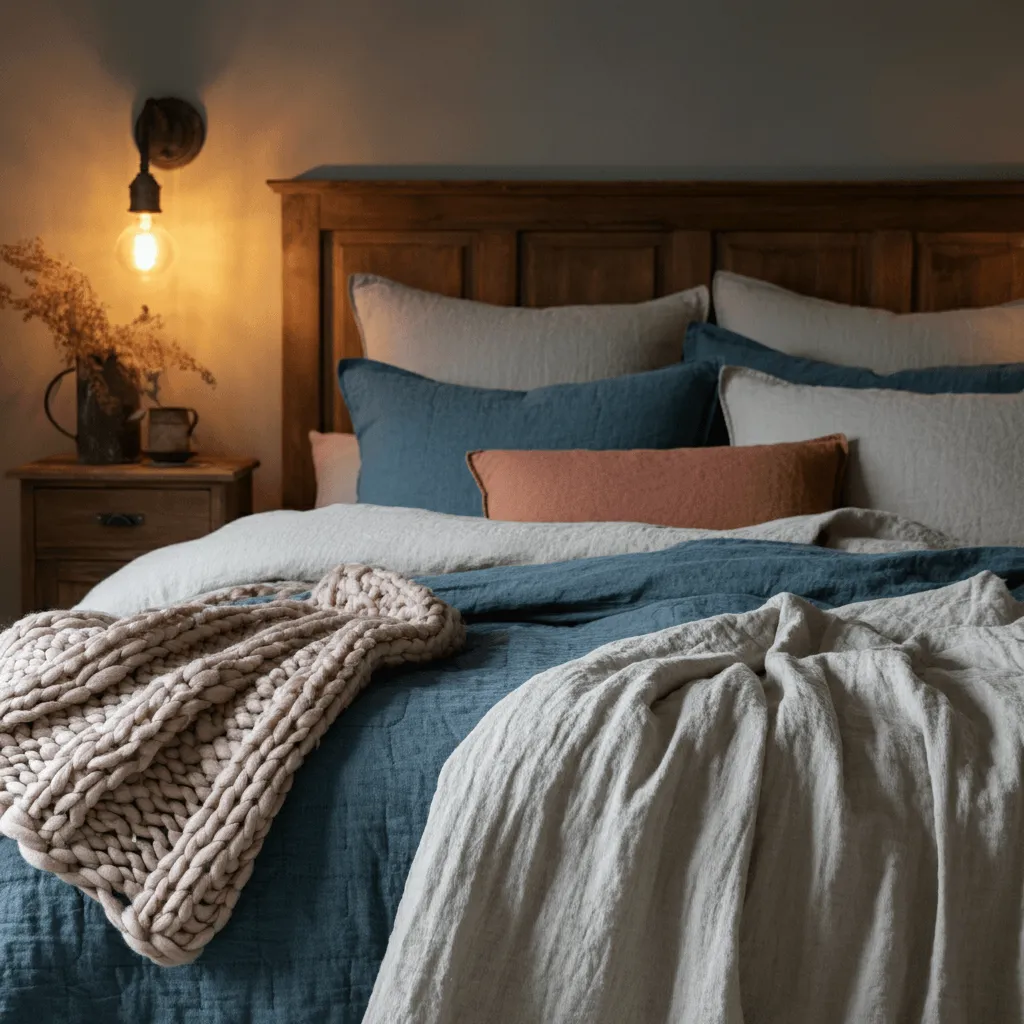 Layered Textiles Bedroom