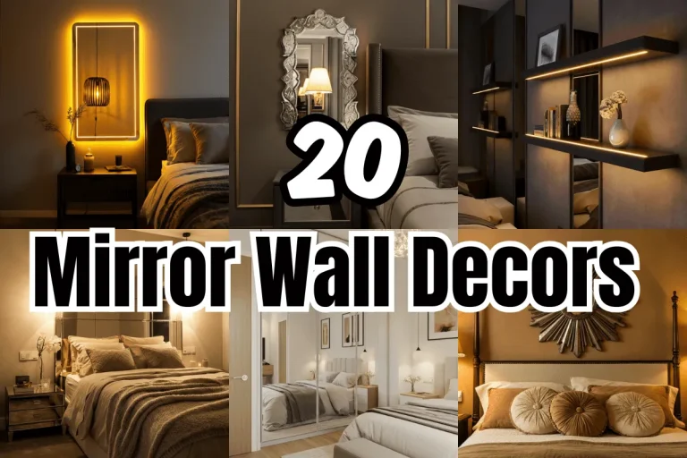 MIRROR WALL BEDROOM DECOR