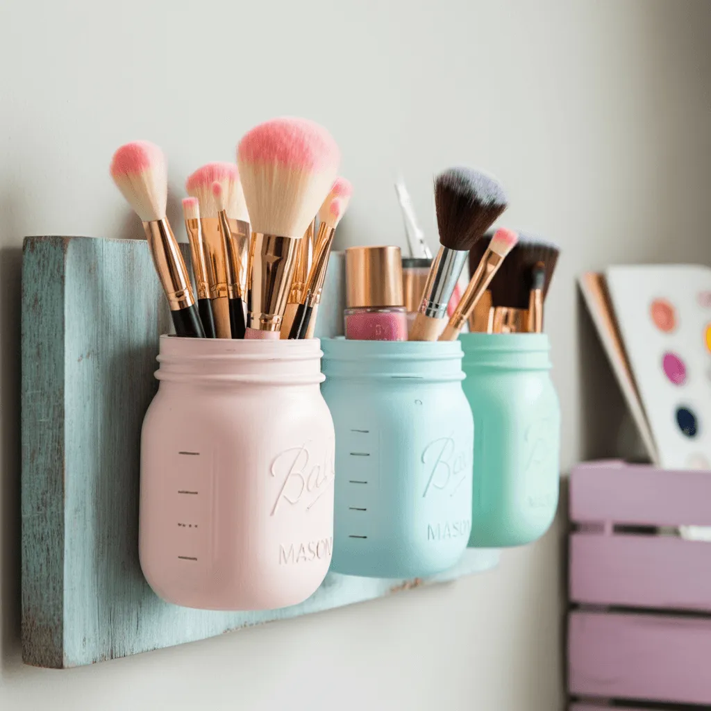 Mason Jar Organizers