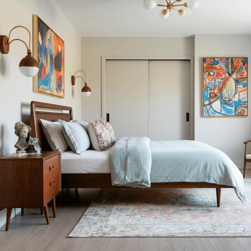 Mid-Century Modern Bedroom