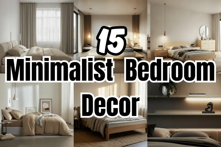 Minimalist Bedroom Decor