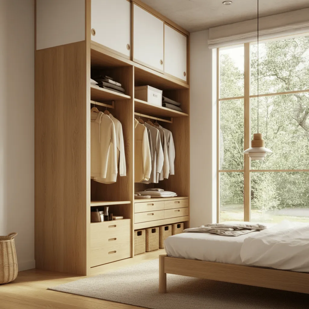 Minimalist Storage Japandi