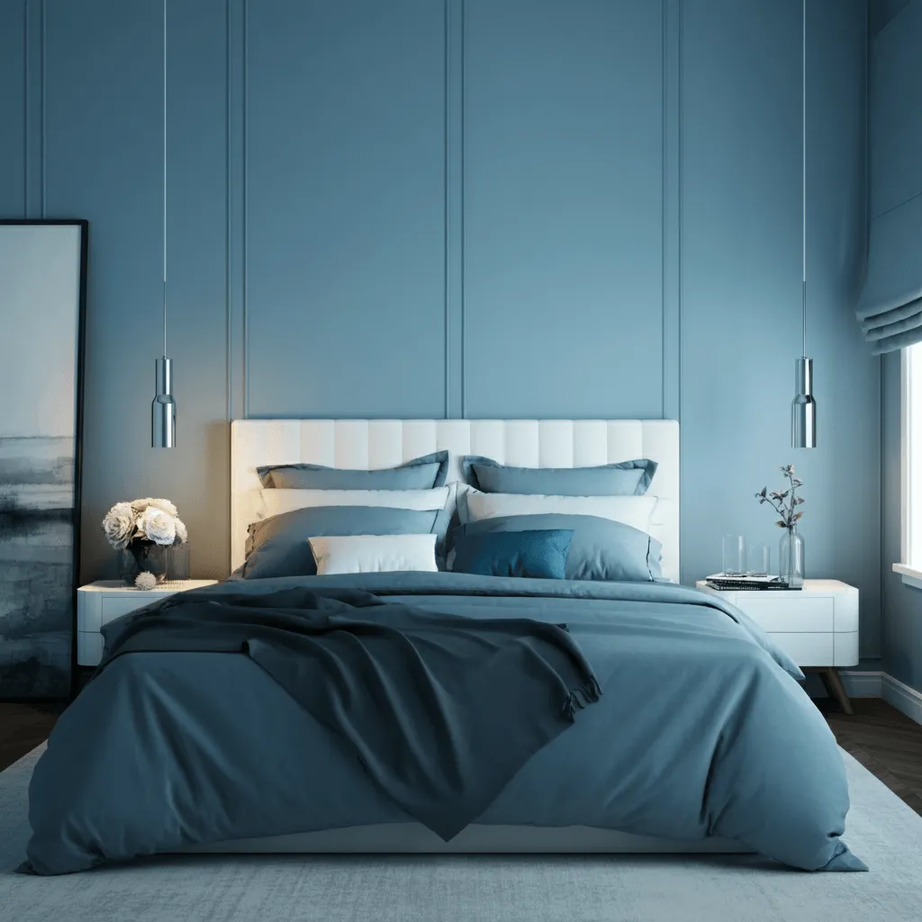 Monochromatic Blue Tones