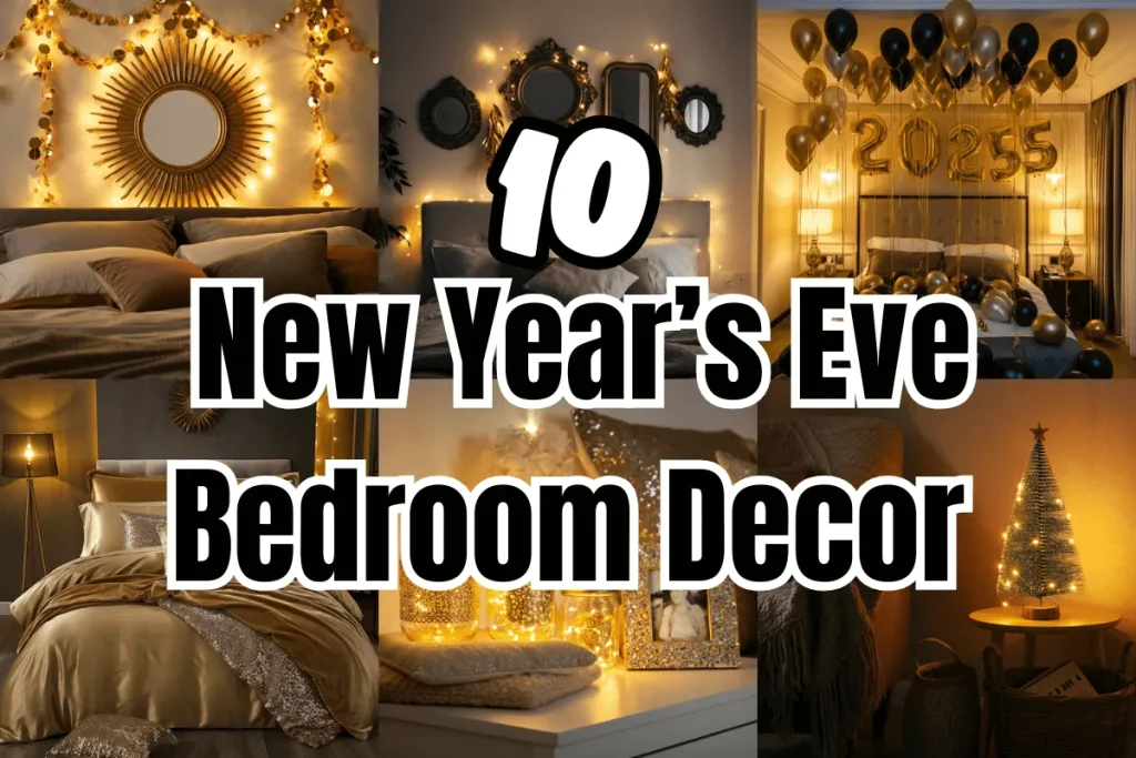 10 Glamorous New Years Eve Bedroom Decor Ideas to Sparkle All Night 15 New Years Eve Bedroom Decor