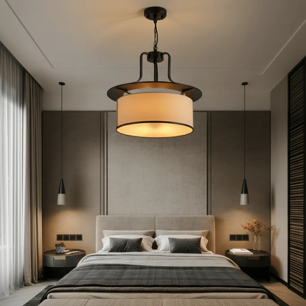Oversized Pendant Light
