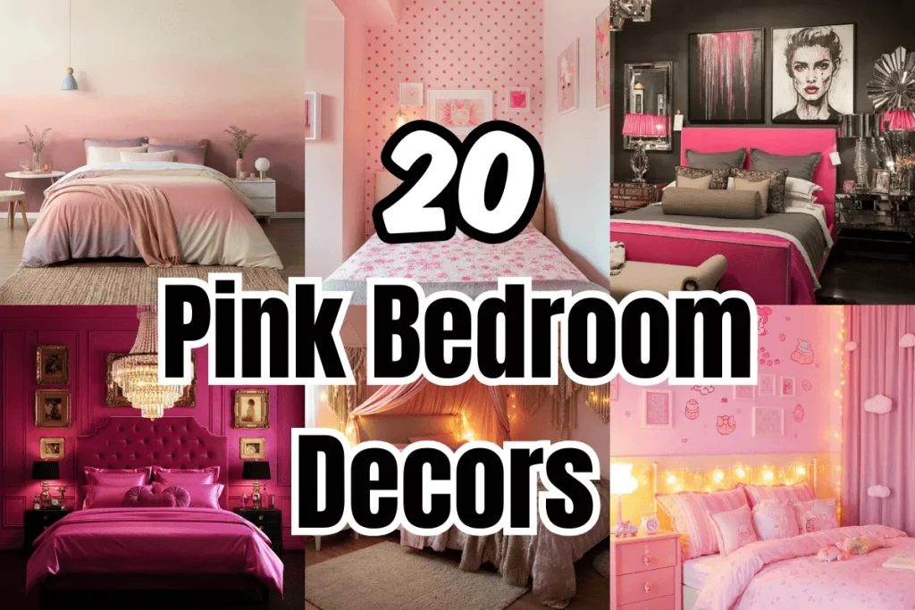 PINK BEDROOM DECOR