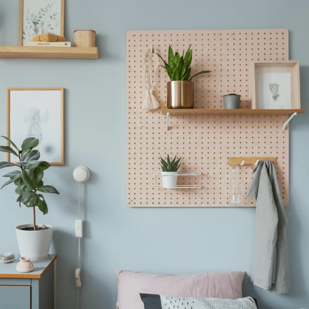 Pegboard Decor