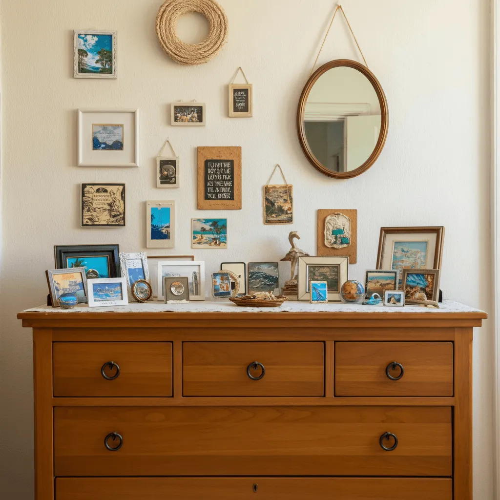 Personal Touches on Dresser