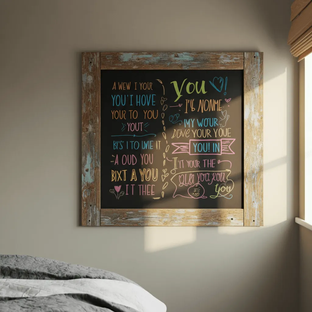 Personalized Chalkboard