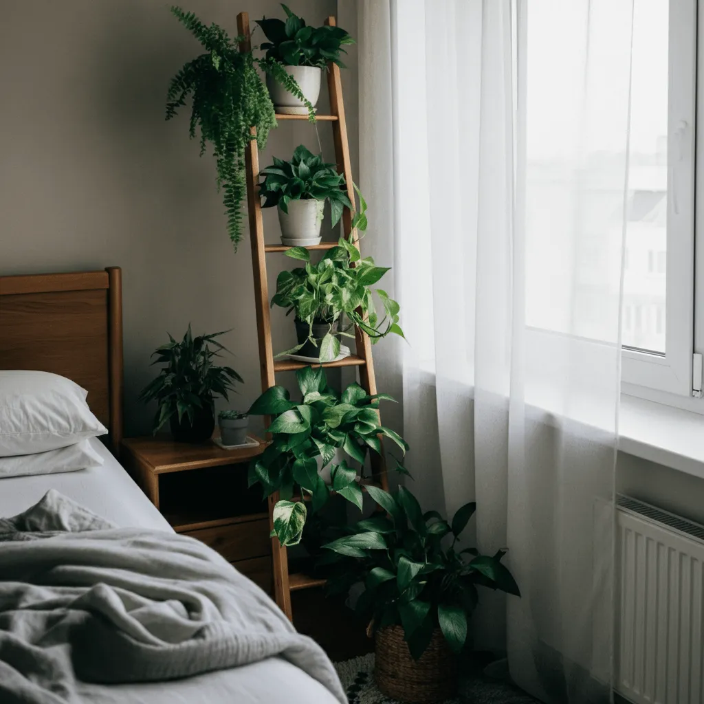 Plant Ladder Display