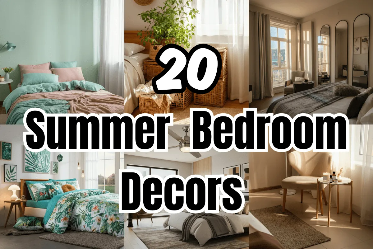 SUMMER BEDROOM DECOR