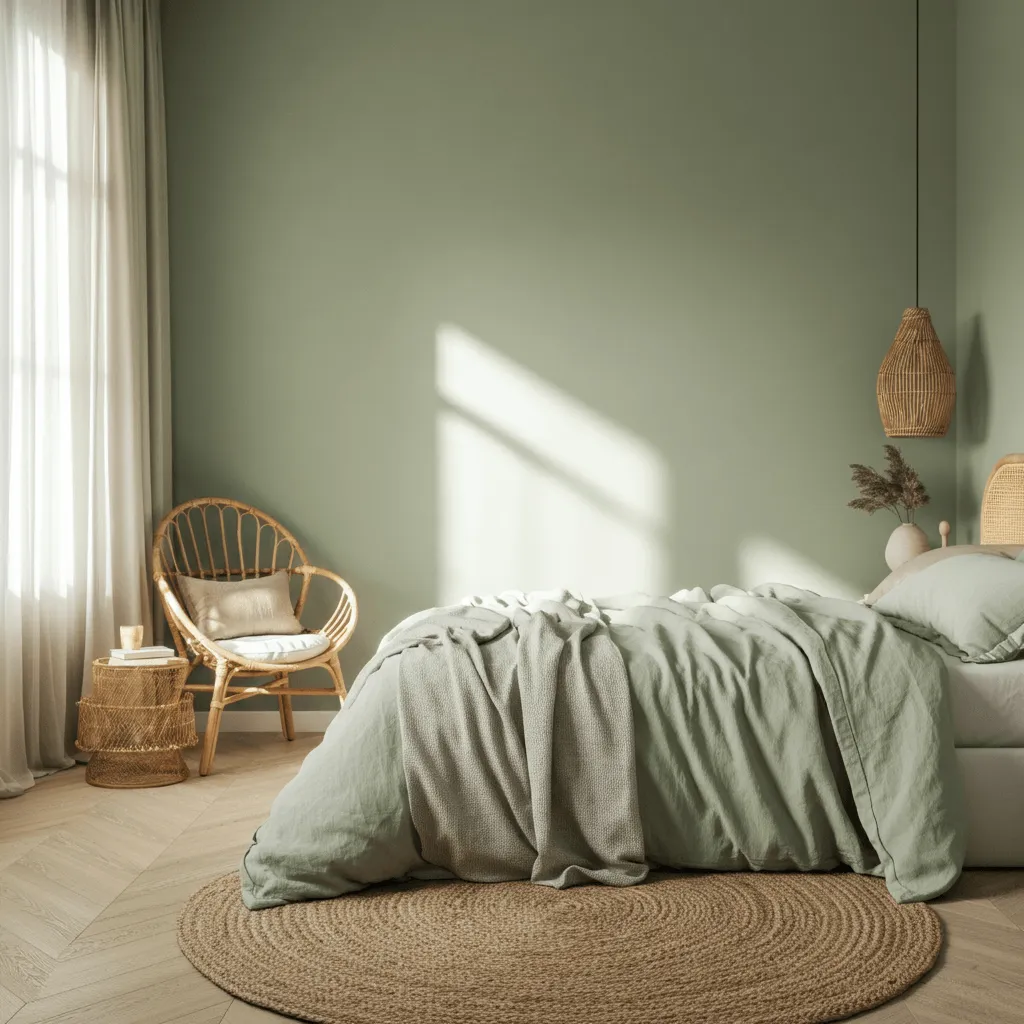 Sage Green Bedroom