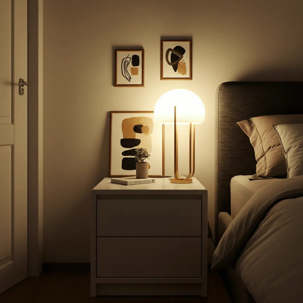 15 Budget-Friendly Bedroom Side Table Decor That Looks Luxe 12 Small Artwork or Prints