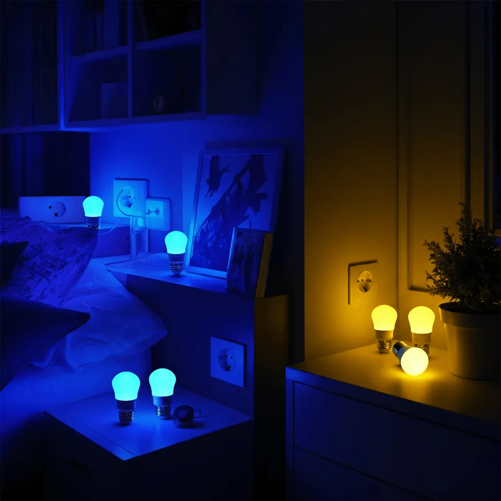 10 Cool Bedroom LED Lighting Ideas for a Modern Vibe 4 Smart LED Bulbs